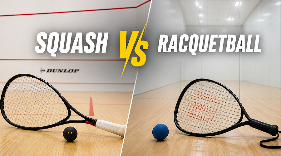 What is the difference between Squash and racquetball?