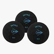 Personalised Dunlop Intro Squash Ball 3 pack