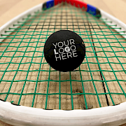 Personalised Dunlop Competition Squash Ball 3 pack